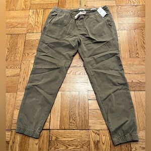 Marine Layer Slim Fit Green Saturday Jogger Pant NWT